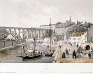 Vue du viaduc de Dinan (Côtes-d