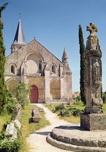 Vue de la façade de l
