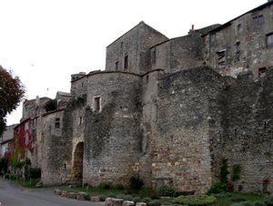 Vue du village fortifié