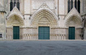 Vue de la façade ouest