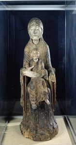 Vierge et Enfant en Majesté, de Forez (bois peint)