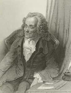 Voltaire, écrivain français - French School