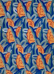 Design de papier peint par Maison Gaillard, pub. 1930
