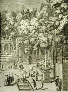 Fontaines à Versailles - French School