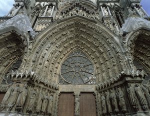Façade ouest, 13e-14e siècle