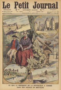 Ce que le président de la France a admiré lors de sa visite en Bretagne