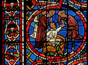 Fenêtre w11-R représentant Joseph extrait de la fosse - French School