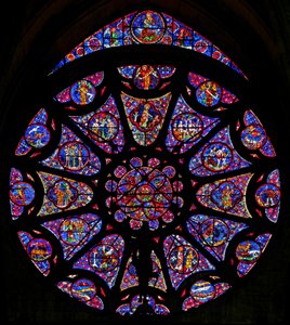 La Création (partiellement moderne) (rosace - intérieur)