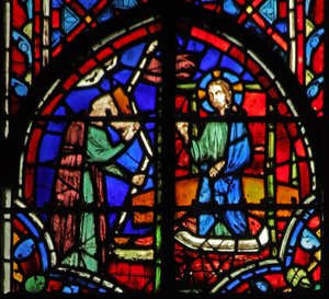 La fille de Juda buvant le vin de la colère de Dieu - French School