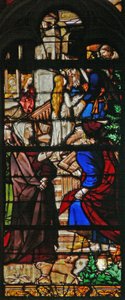 Une scène de la vie de la Vierge Marie : la Présentation au Temple