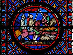 Le butin assyrien enlevé - French School