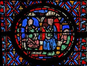 Le grand prêtre louant Judith