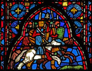Saintes Reliques : Héraclius retourne à Jérusalem avec la Croix - French School
