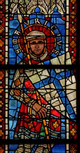 Fenêtre w203 représentant Saint Maurice