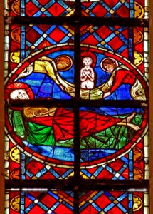 Âme de Saint Vincent portée par des anges - French School