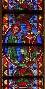 Saint Étienne est envoyé par son évêque - French School