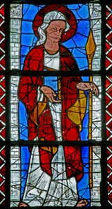 Fenêtre w219 représentant Saint Thomas