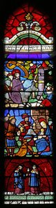 Entrée à Jérusalem; Adoration des Mages; Saints Cosmos et Damien - French School