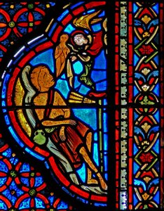 La Parabole du riche et de Lazare : la mort de Lazare - French School
