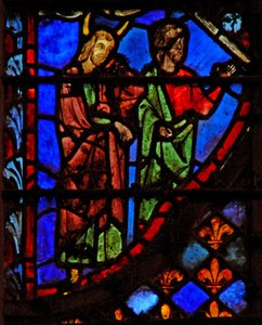 Moïse et un compagnon