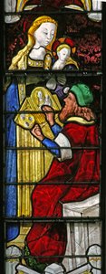 Fenêtre w4 représentant Saint Luc