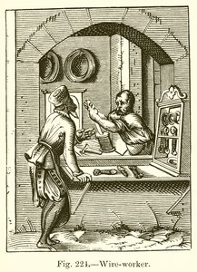 Travailleur de fil de fer