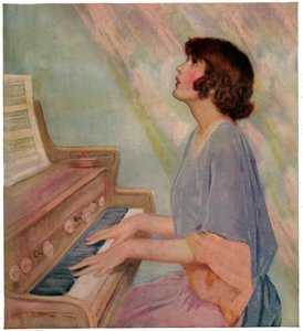 Femme jouant de l