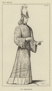 XIVe siècle, un seigneur