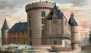 Vue du château de Rambouillet (Seine et Oise)
