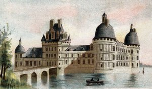 Vue du château de Valençay (Indre)