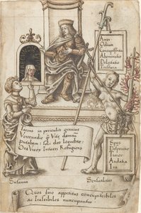 "Toujours plier les draps" [fol. 41 recto] - French early 16th Century