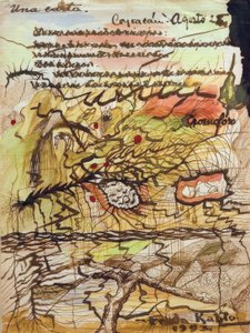 Une lettre - Frida Kahlo