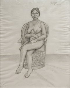 Eva Frederick nue - Frida Kahlo