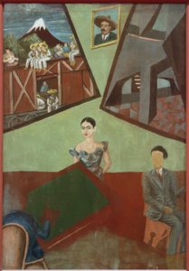 Pancho Villa et Adelita - Frida Kahlo