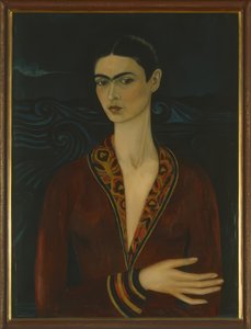 Self-Portrait portant une robe en velours - Frida Kahlo