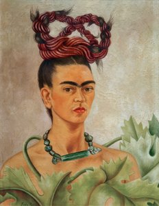 Autoportrait avec plat - Frida Kahlo