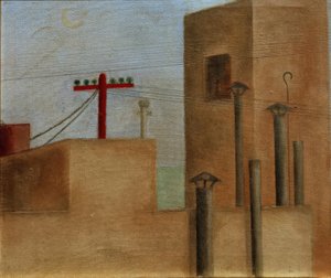 Paysage urbain - Frida Kahlo