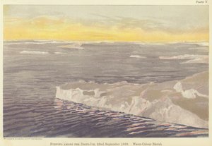 Soirée parmi les glaces dérivantes, 22 septembre 1893 - Fridtjof Nansen
