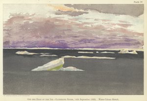 Au bord de la glace, tempête imminente