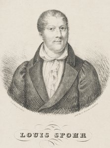 Portrait de Louis Spohr - Friedrich August Fricke