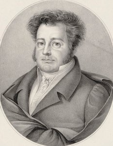 Portrait du compositeur Heinrich Marschner 1795-1861 - Friedrich August Fricke