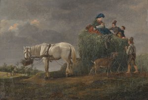 La charrette de foin
