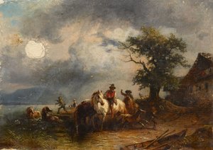 Abreuvoir pour chevaux