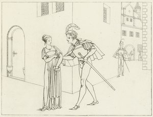 Illustration pour le Faust de Goethe - Friedrich August Moritz Retzsch