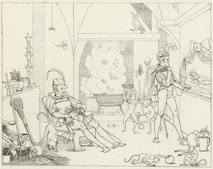 Illustration pour le Faust de Goethe