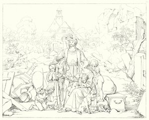 Illustration pour Lied von der Glocke de Schiller