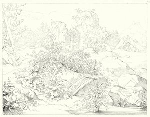 Illustration pour Lied von der Glocke de Schiller - Friedrich August Moritz Retzsch