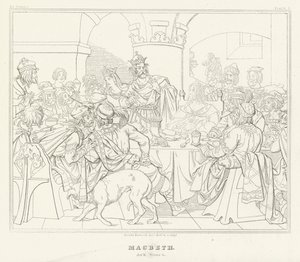 Macbeth, Acte III, Scène 4