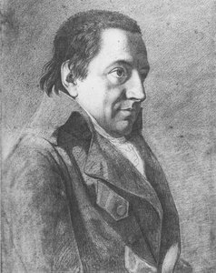 Portrait de Johann Gottlieb Fichte 1762-1814, vers 1800