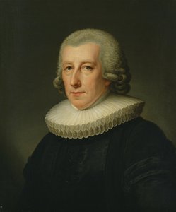Portrait du Pasteur Johann Bernhard Klefeker - Friedrich Carl Groger